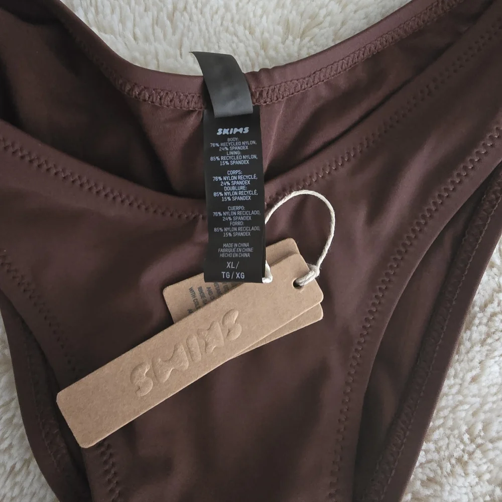 Skims Swimwear Monokini -Cocoa size XL